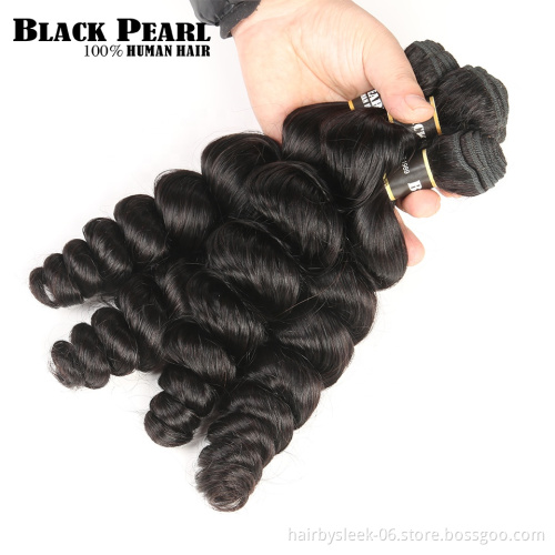 Rebecca Top grade 15A High Quality 8 to 28 inches Loose Wave vendors 100 human hair bundles remy virgin human hair extension